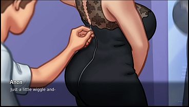 Ibu Tiri Menghentikan Percakapan Dengan Satu Senyuman Nakal (18+)