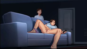 Satu Pandangan Dari Ibu Tiri Bikin Hari Ini Panas Dan Liar (18+)