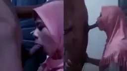 Pembantu Jilbab Gak Puas, Minta Digenjot Mulu.