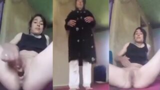 Tontonan Panas Gadis Pashto Pakistan Main Terong Sambil Crot Sendiri