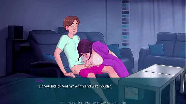 Pertemuan Panas Dengan Ibu Tiri – Ngentot Di Mulut