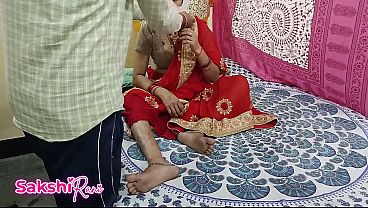 Bokep India Istri Baru Digenjot Mertua Sementara Suami Di Kantor, Pake Saree Merah Mesum, Pertama Kali Selingkuh Sambil Ngomong Kotor, Malam Pertama Penuh Nafsu