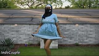 Hijab Mahasiswi Muslim Jogging Di Tempat Umum, Cewek Ini Rela Nge-blowjob Demi Duit