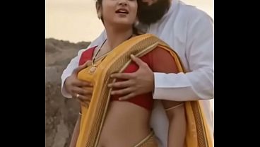 Desi Bhabhi Saree Dada Pencet Romantis, Panas Bikin Ngilu